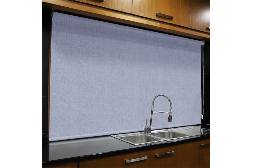 Estore de Rolo em Tecido Decor Blackout Económico Médio Estore de Rolo em Tecido Decor Blackout Económico Médio