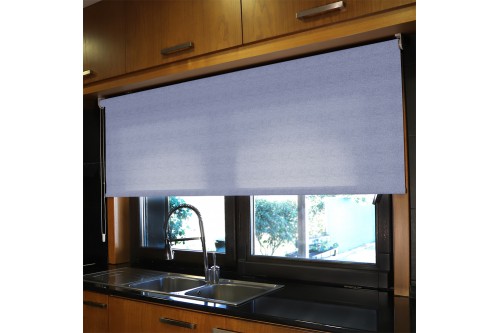 Estore de Rolo em Tecido Translúcido Decor Económico Médio Estore de Rolo em Tecido Translúcido Decor Económico Médio