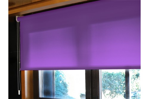 Estore de Rolo em Tecido Liso Translúcido Premium Estore de Rolo em Tecido Liso Translúcido Premium