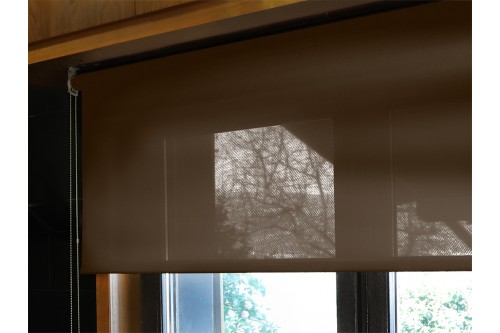 Estore de Rolo em Tecido Screen Translúcido Natural Estore de Rolo em Tecido Screen Translúcido Natural